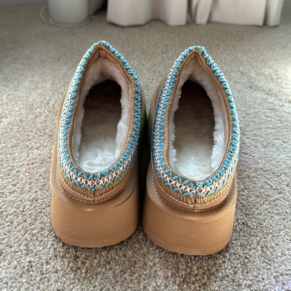 Jazmin Platform Slipper 🤎 10; fits like 9 - Picture 3 of 12